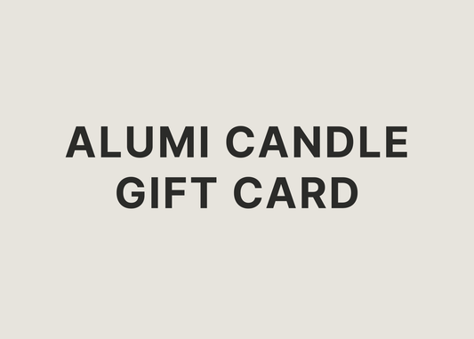 ALUMI CANDLE - GIFT CARD