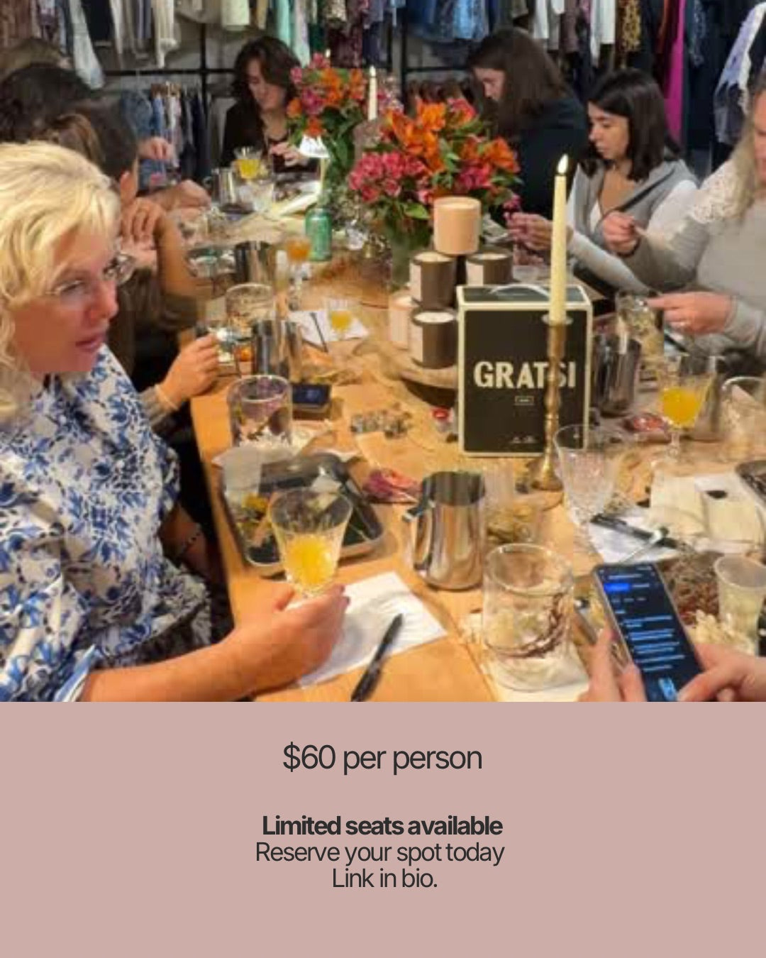 POUR & BLOOM | Candle making class April 30th