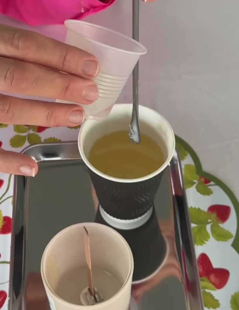 Sip, Paint & Pour | Candle making and Wine glass painting Class MAY 28